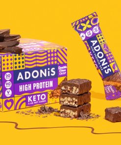 Barretta Keto Proteica Doppio Cioccolato Crisp – Adonis 45gr