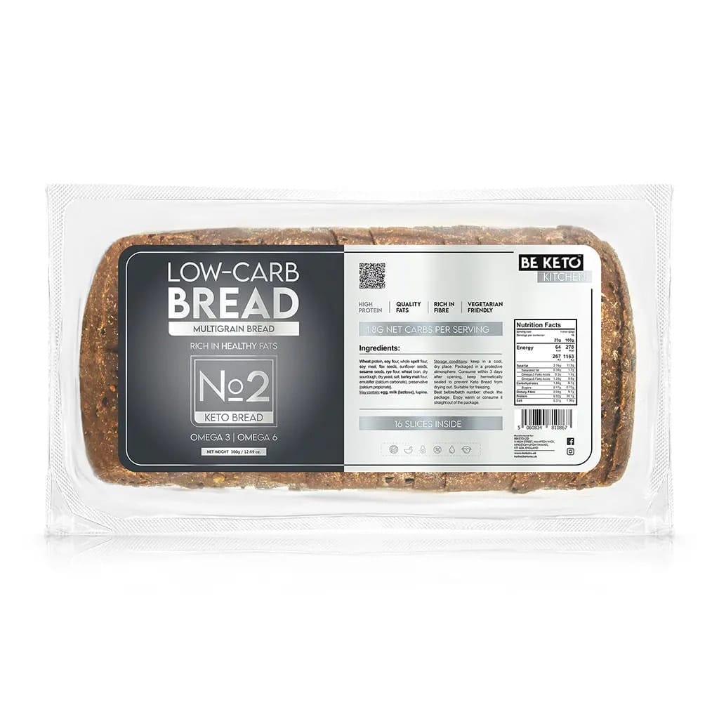 Pane multicereali Keto 360g Be Keto
