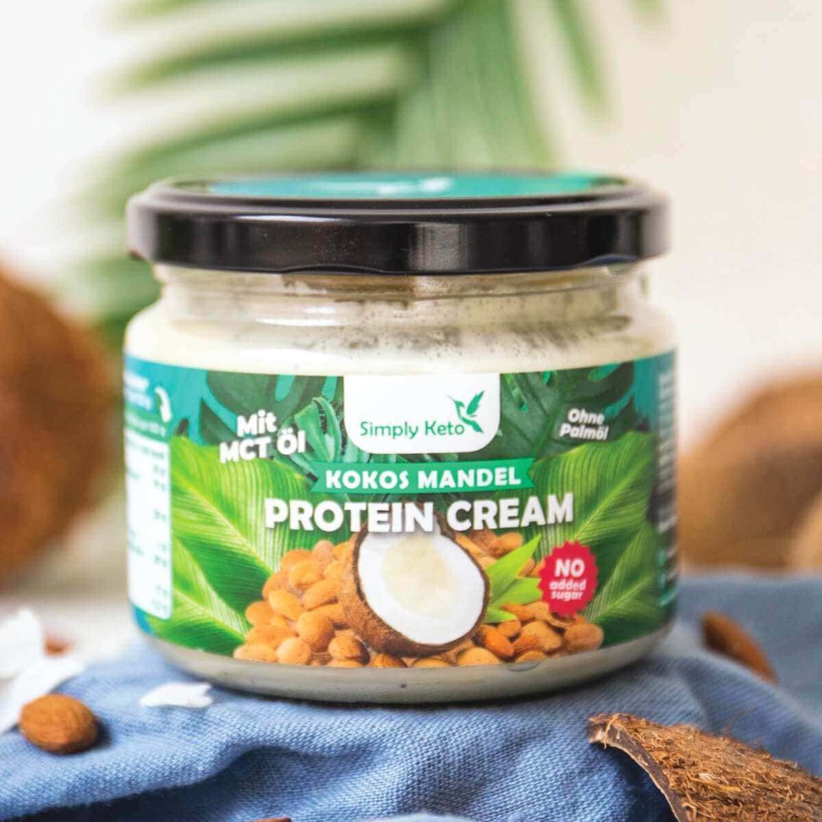 Crema Keto cocco e mandorla con Olio MCT 250g - immagine 4