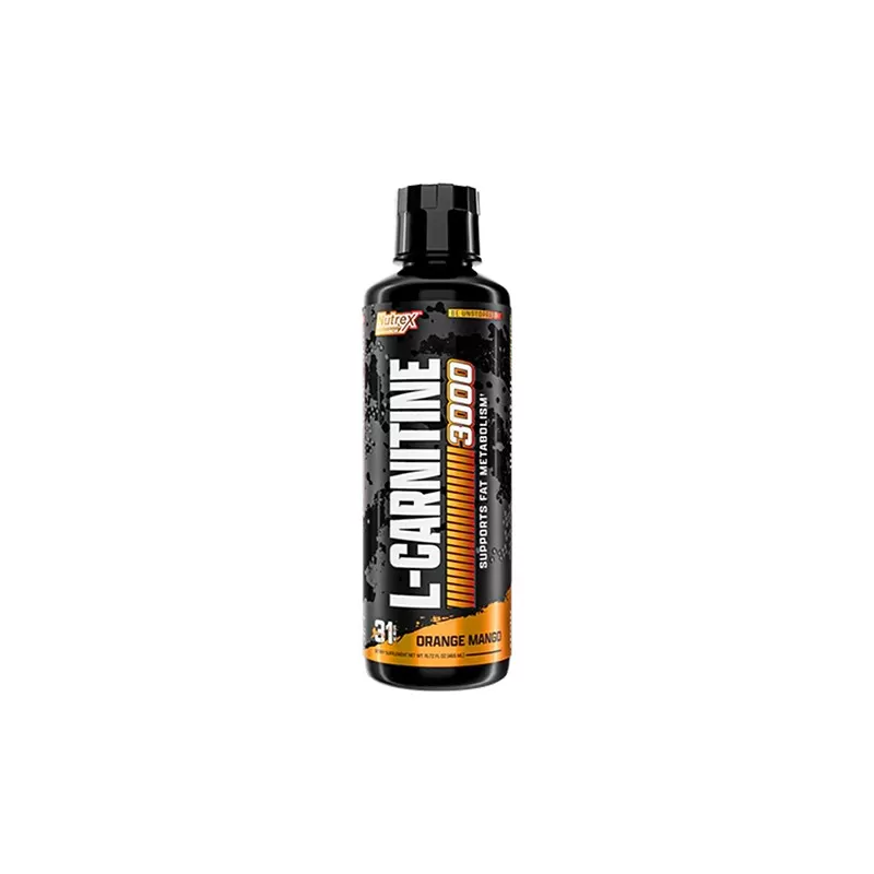 Carnitina Liquida 3000 Nutrex 465ml – Orange Mango