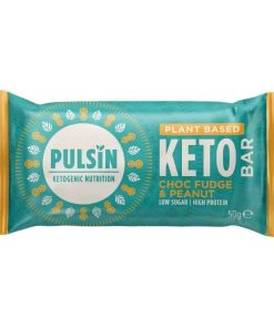 Barretta Cheto Cioccolato Fondente e Arachidi Pulsin 50gr