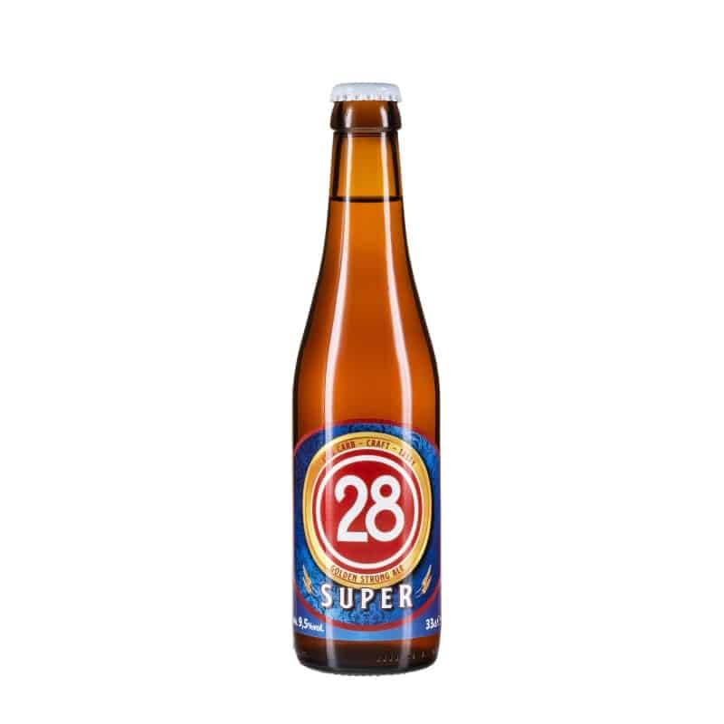 Birra Lowcarb 28 Super 9.5% Dorata 33cl