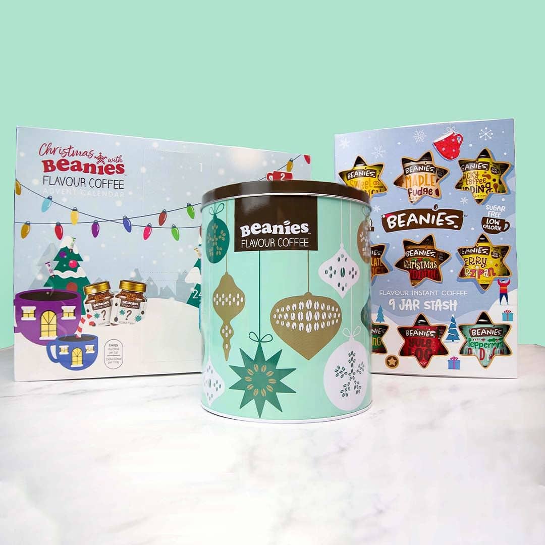 Confezione regalo natalizia con tazza e bustine di caffè Beanies - immagine 2