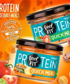 Feel FIT Protein Pasto veloce con Ceci Gusto Indiano, 185g
