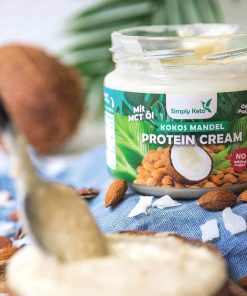 Crema Keto cocco e mandorla con Olio MCT 250g