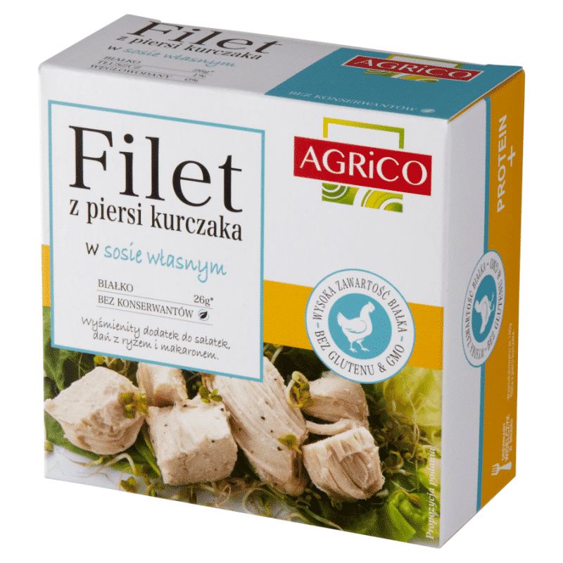 Filetto di pollo Agrico nella sua salsa 160g