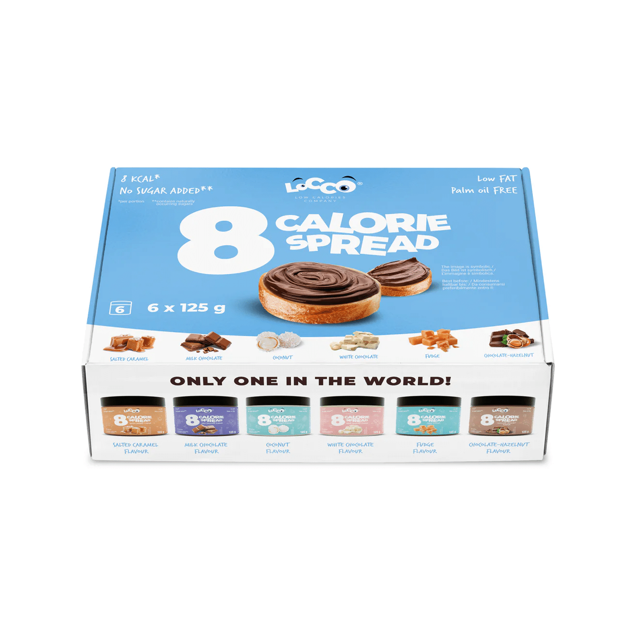 Set Regalo 6x125gr Creme Keto Locco - immagine 2