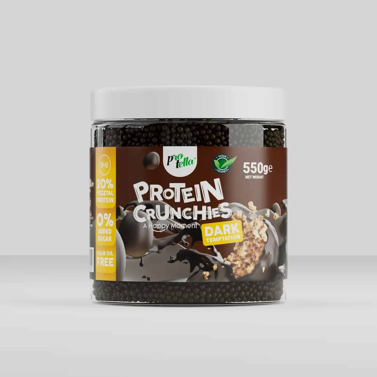 Protein Crunchies Dark Temptation 550g
