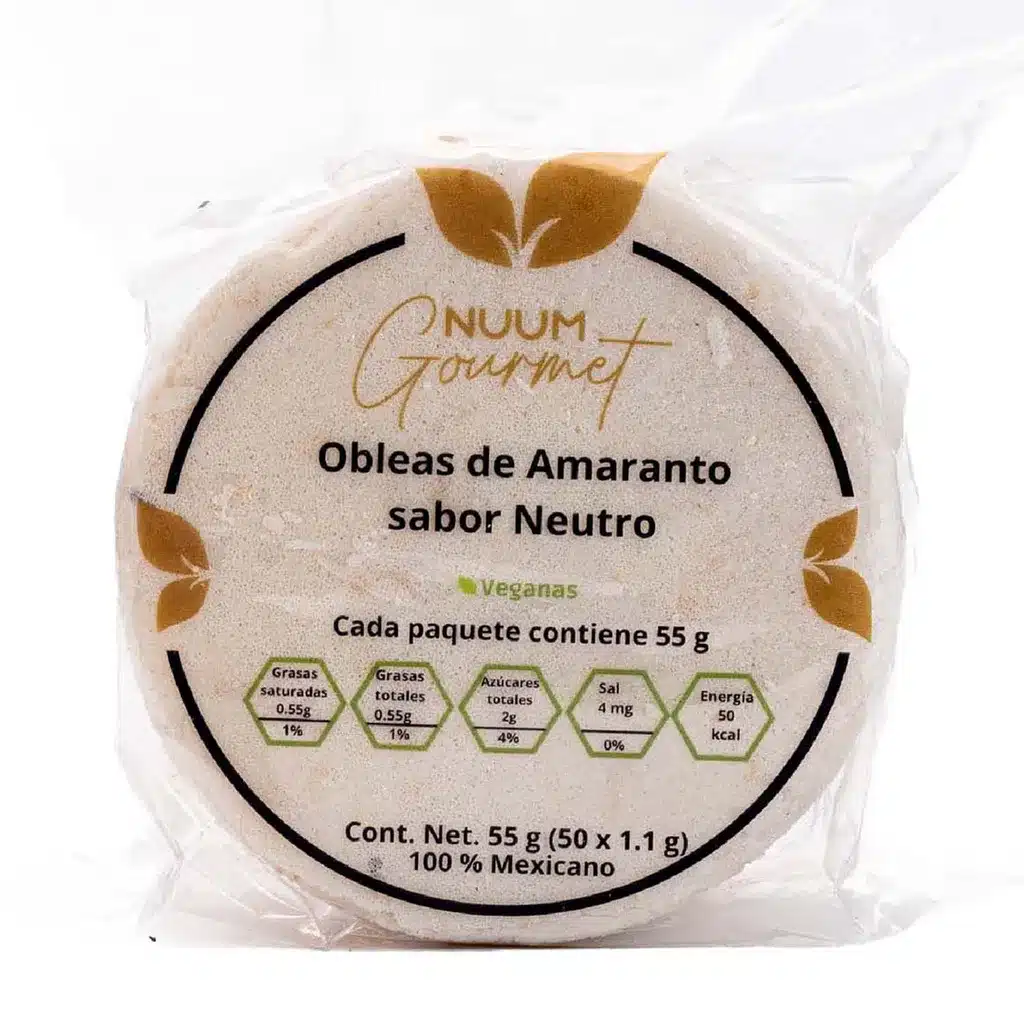 Wafer All’Amaranto 60g (50×1,20gr) Nuum