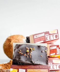 Brownie Keto al cioccolato e arancia 60gr