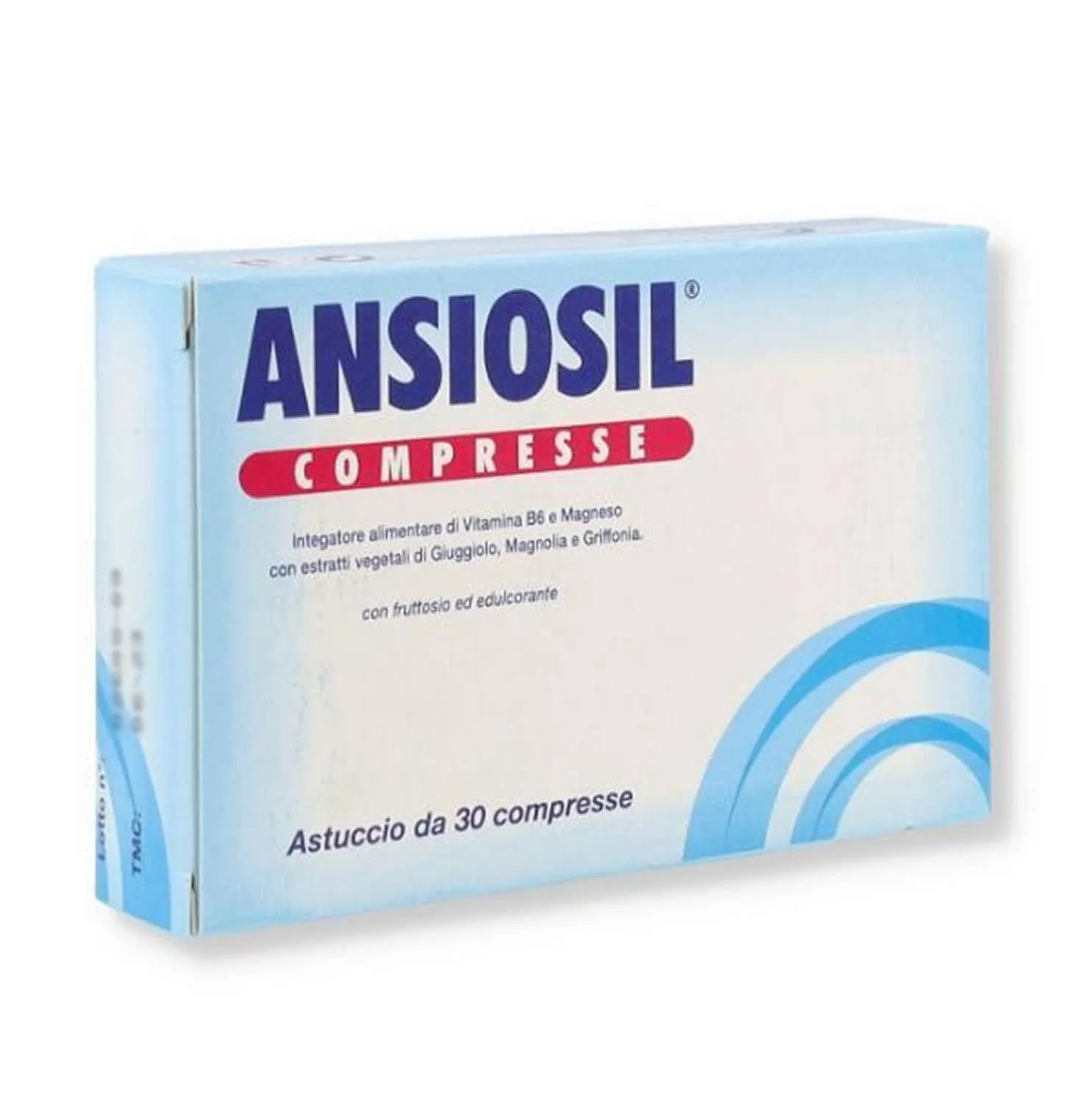 Ansiosil – 30 compresse – ansia, difficoltà del sonno, stress