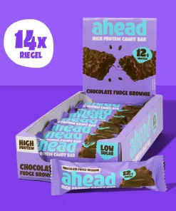 Barretta Proteica Fudege Brownie 45gr Ahead