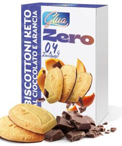Biscottoni keto al cioccolato e arancia 3x25gr Glua