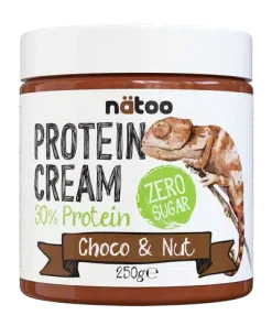 Crema Proteica Cioccolato e Nocciola 250gr – Natoo