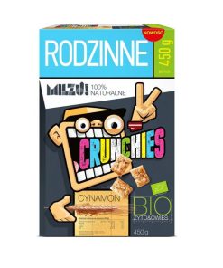 Cereali Crunchies Bio Segale & Avena con Cannella 450g Milzu