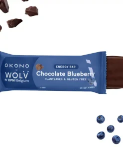 Barretta Keto Energetica cioccolato e mirtillo 40gr – Okono
