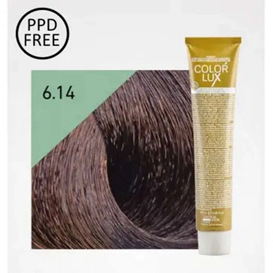 Color Lux Crema Colorante 6.14 Nocciola 100 ml