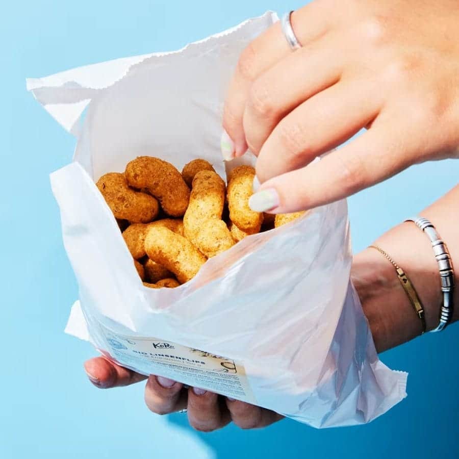 Cornetti di lenticchie bio con arachidi | 150 g - immagine 2