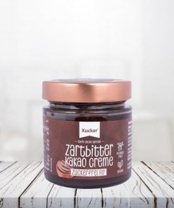 Crema al cacao fondente senza zucchero