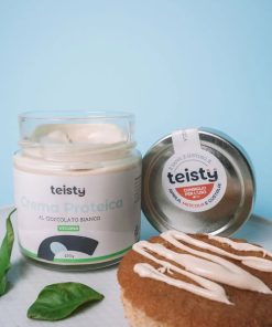 Crema Proteica Vegana – Cioccolato Bianco Teisty 250gr