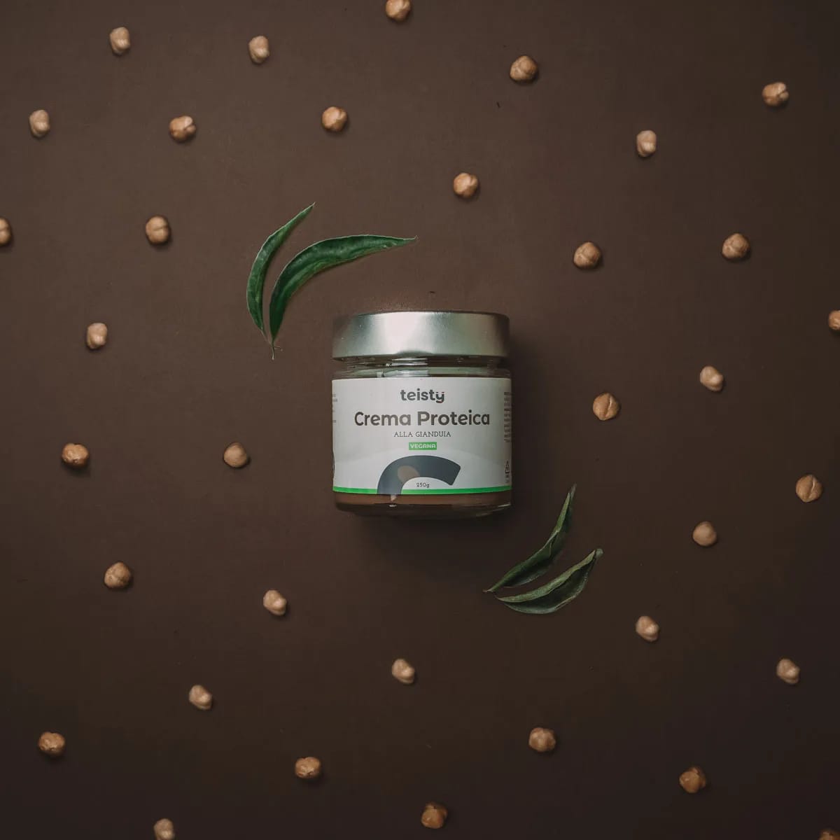 Crema Proteica Vegana – Gianduia Teisty 250gr - immagine 2