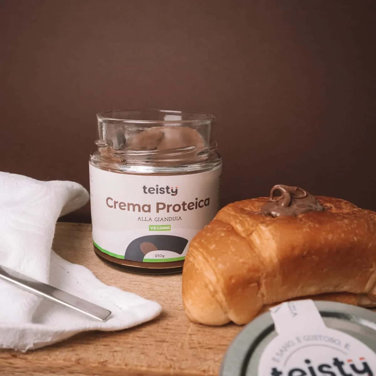 Crema Proteica Vegana – Gianduia Teisty 250gr