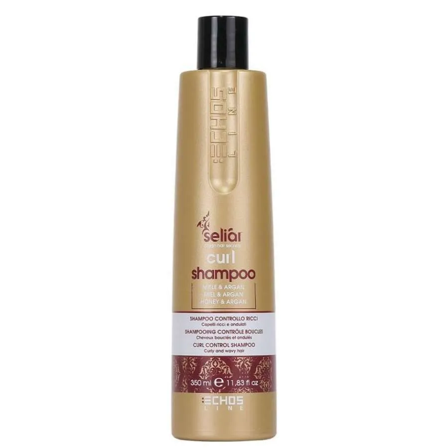 Echosline Seliàr Curl Shampoo Controllo Ricci Con Miele e Olio Di Argan 350 ml