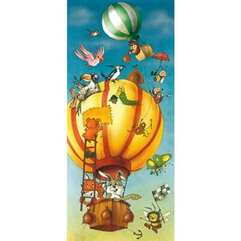 Fotomurale da parete BALLON su vinile di alta qualità 92 x 220 cm KOMAR