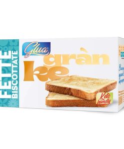 Keto Fette biscottate proteiche x 8 (4 porzioni da 2 fette) Glua