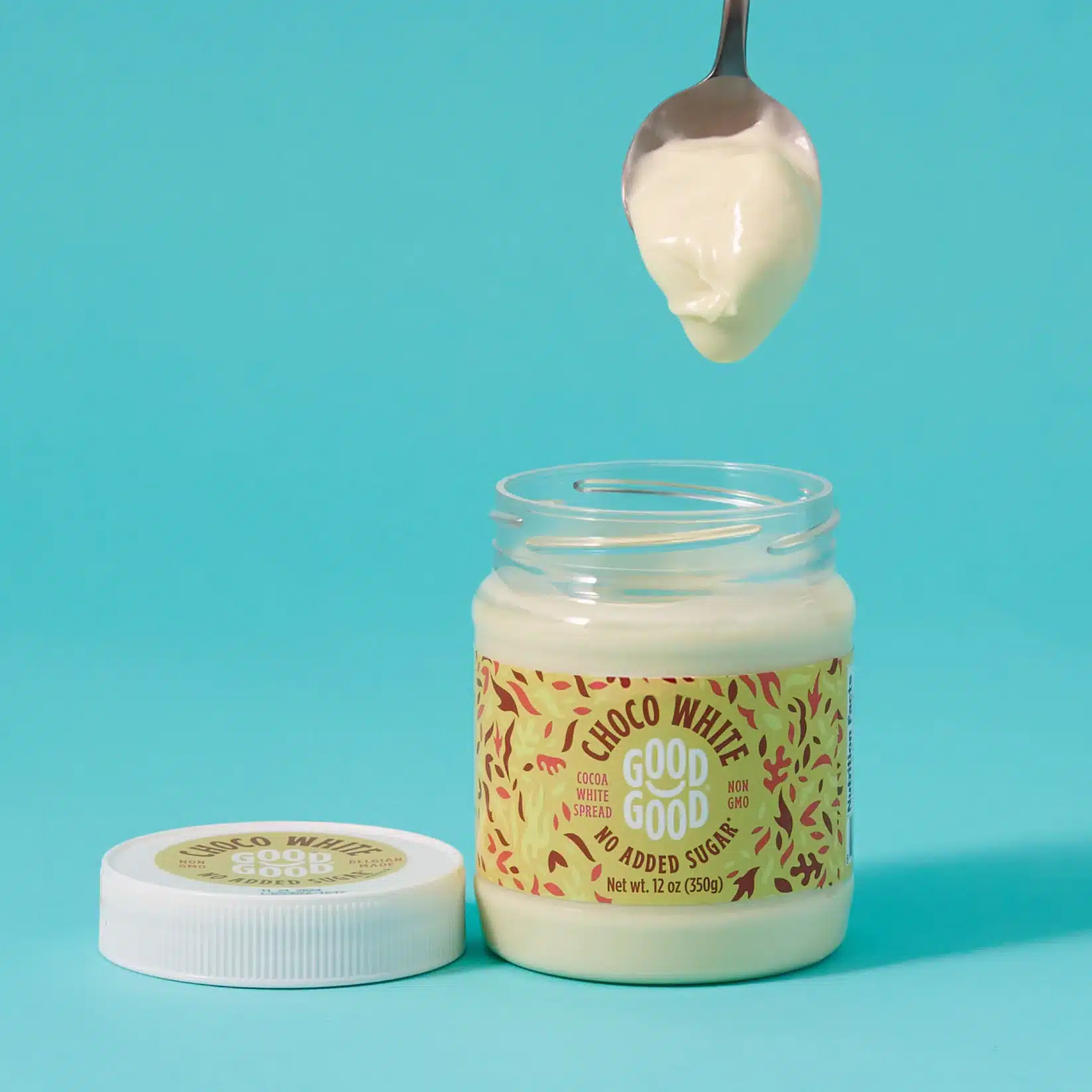 Crema spalmabile al cioccolato belga bianco Keto – 350gr