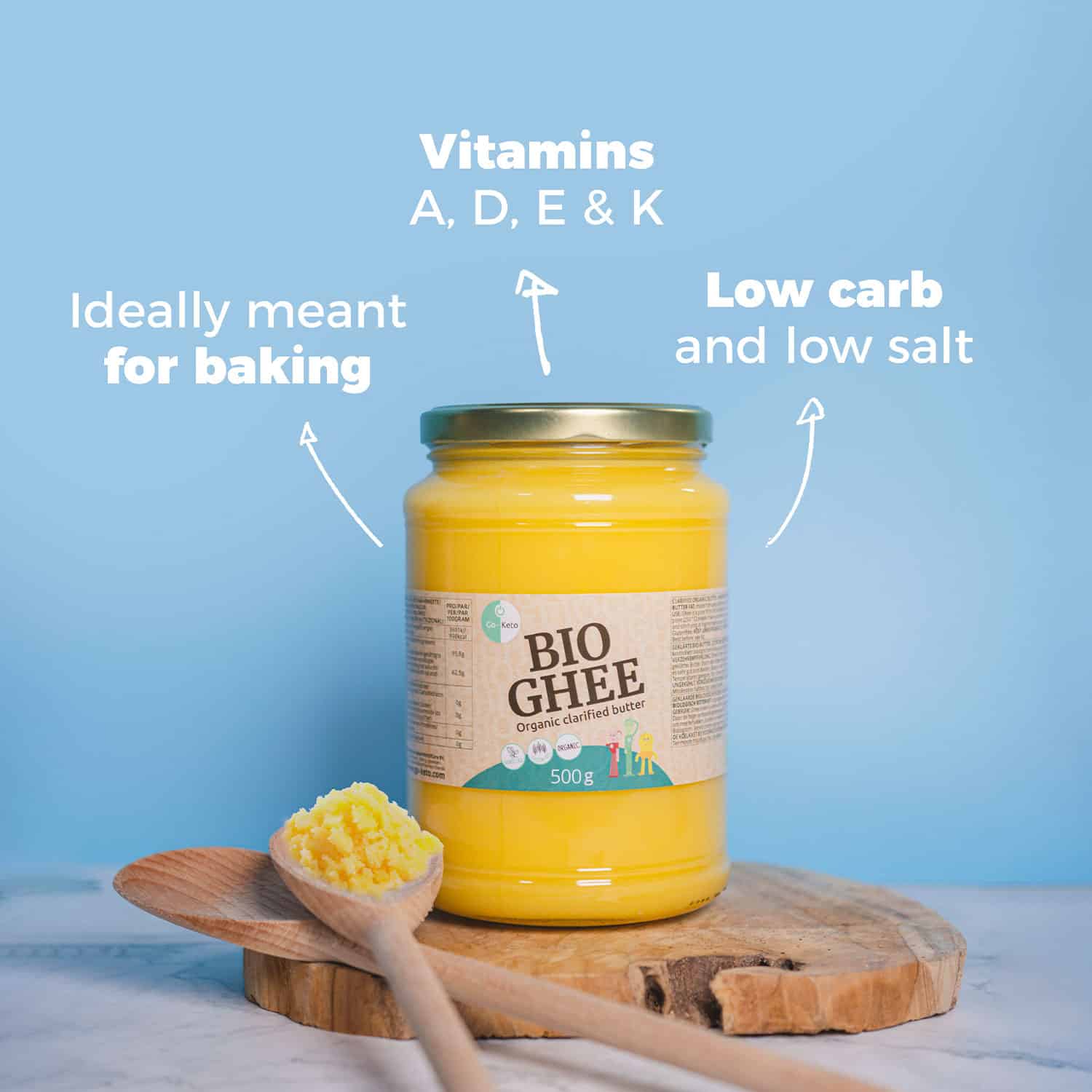 Ghee Biologico Go-Keto 500g - immagine 3