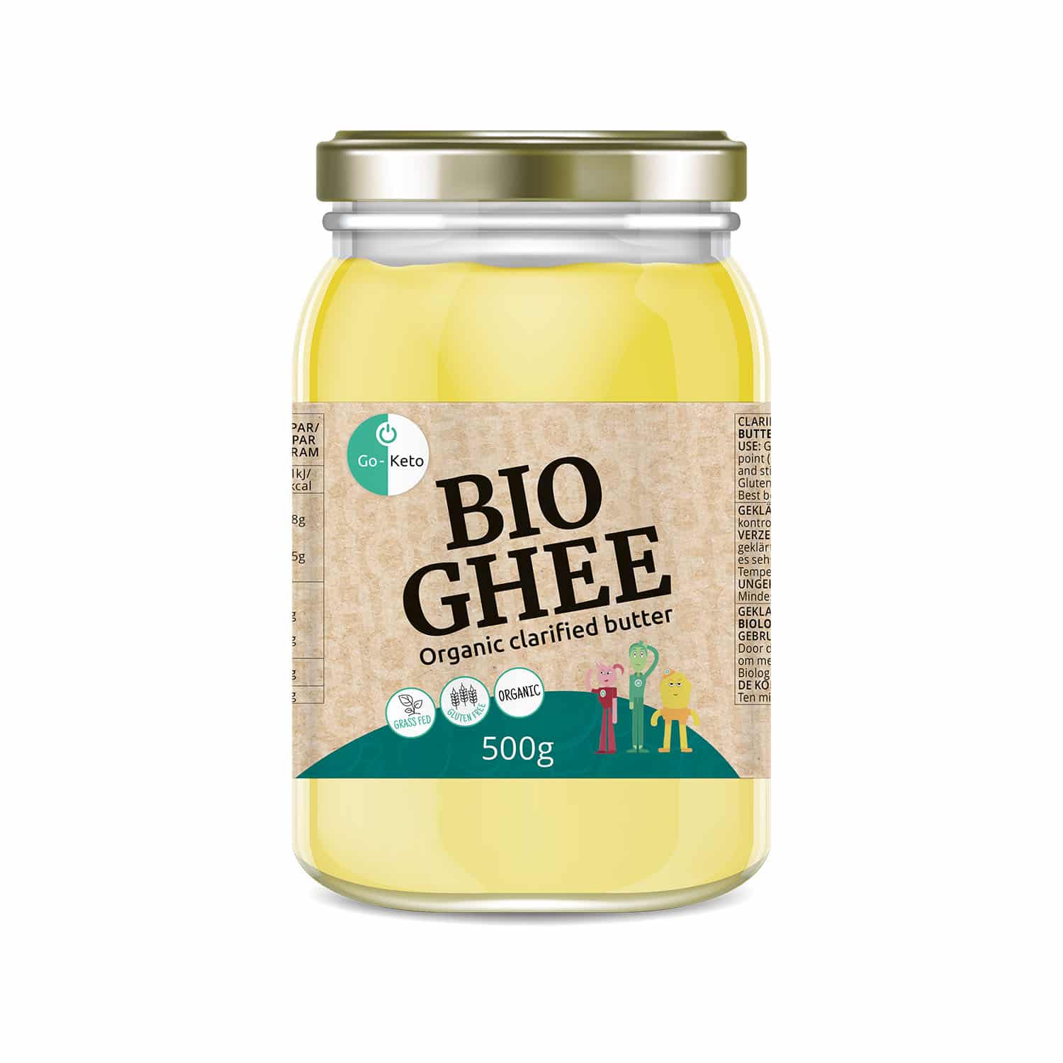 Ghee Biologico Go-Keto 500g