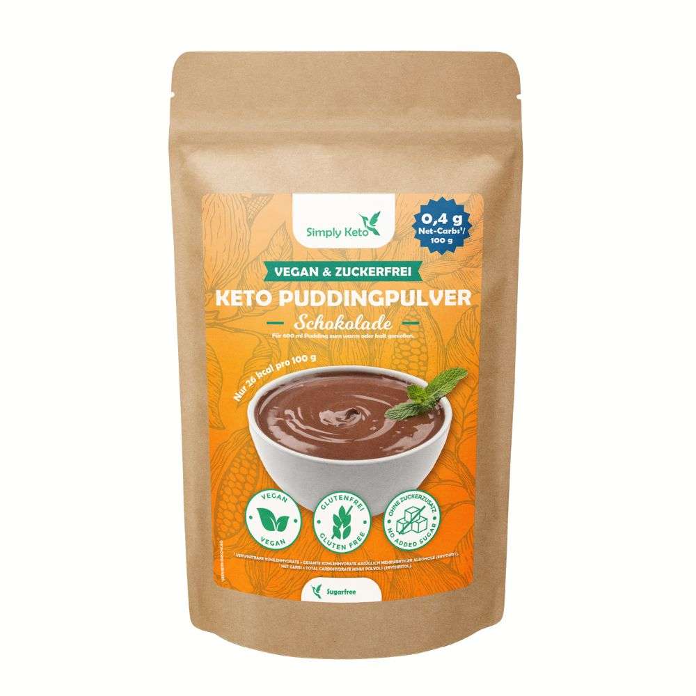 Budino in polvere keto al cioccolato 100gr – Simply Keto - immagine 2