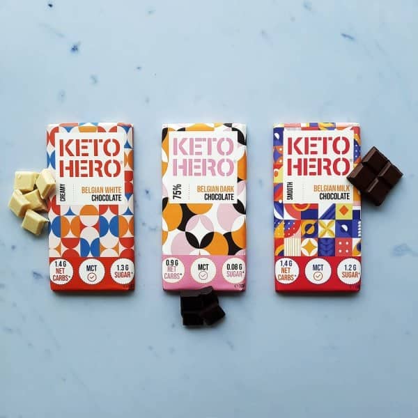 Cioccolata Keto Bianca 100gr – Keto Hero / Loca - immagine 3