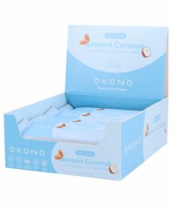 Barretta Keto e Vegana al Cocco e Mandorla 40gr – Okono