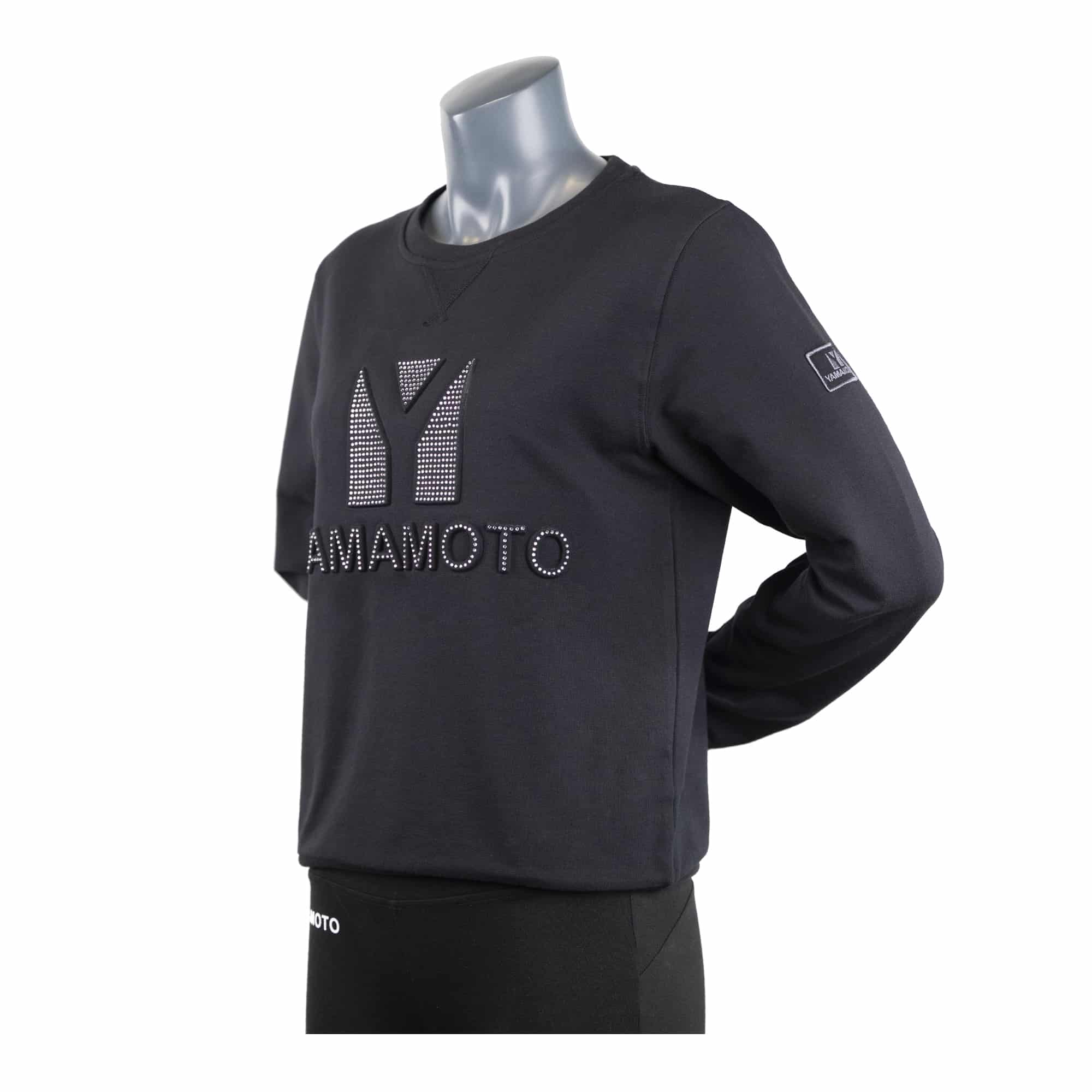 Lady Sweatshirt Embossed with Strass