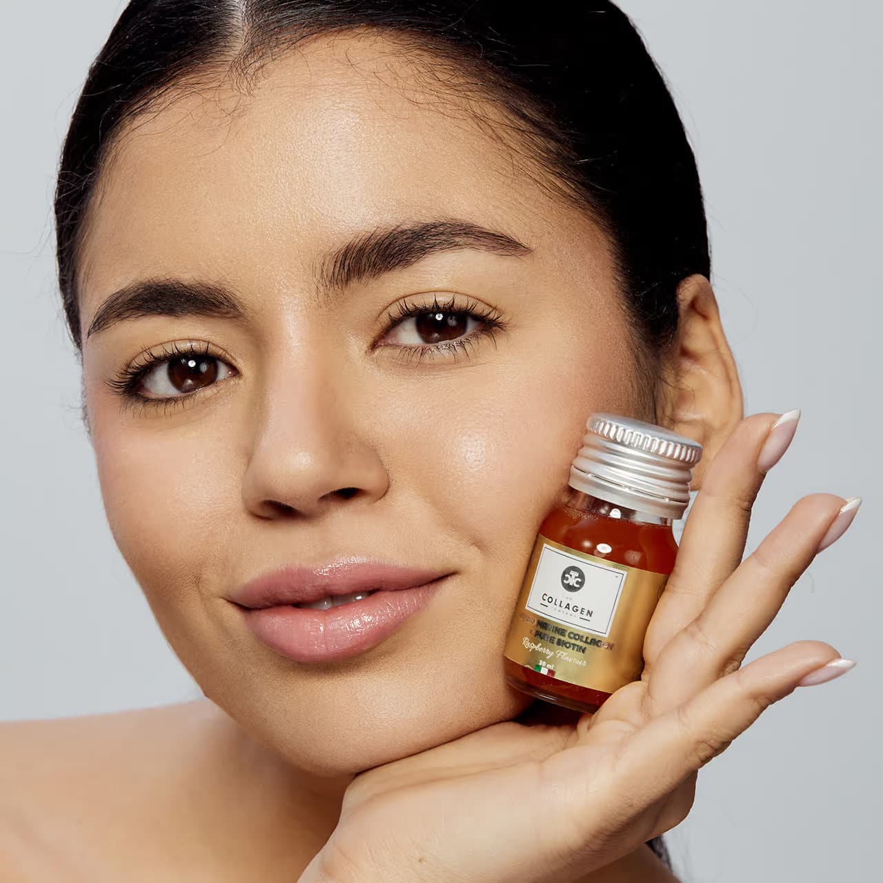 Collagene Marino Liquido X Biotina Pura – Gusto Lampone 10 x30 ml - immagine 2