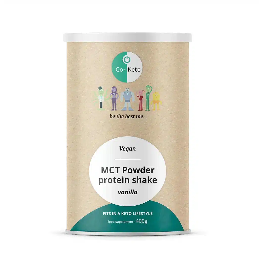 Keto Shake in polvere con Mct gusto Vaniglia Go-Keto 400gr