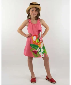 Mayoral Vestitino Bambine e Ragazze con bretelline Stampato 3944