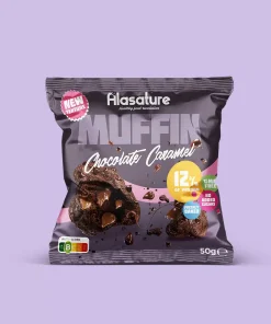 Protein Muffin al gusto Cioccolato e Caramello 50gr – Alasature