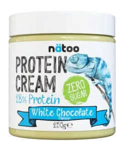 Crema Proteica al Cioccolato Bianco 250gr – Natoo