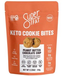 Super Fat Cookies Burro di Arachidi con Gocce di Cioccolato 65gr