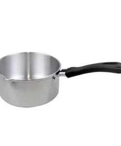 Padella in alluminio Bricco per latte con beccuccio e manico 14cm 0,75lt