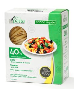 Penne Rigate -40% Calorie 260g secchi – 700g cotti Zen Pasta