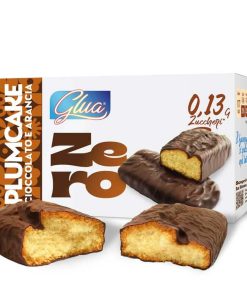 Keto Plumcake ricoperto di cioccolato al gusto arancia 3x50gr Glua