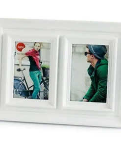 Portafoto Baroque 2 foto 10 x15 bianco star