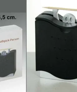 Portastuzzicadenti omino help @ dispensador de palillos de dientes acrilico