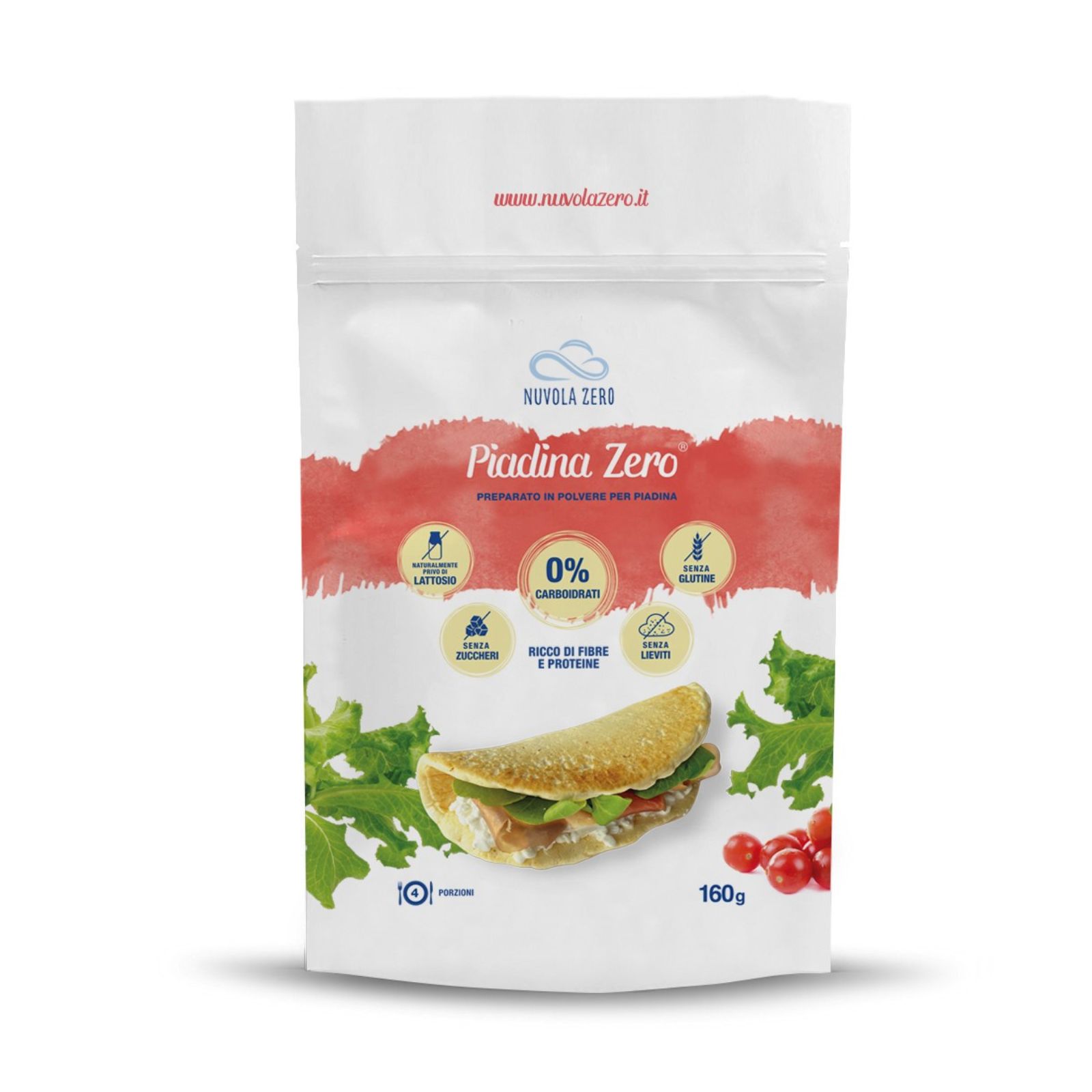 Piadina Zero preparato in polvere per piadina 160gr