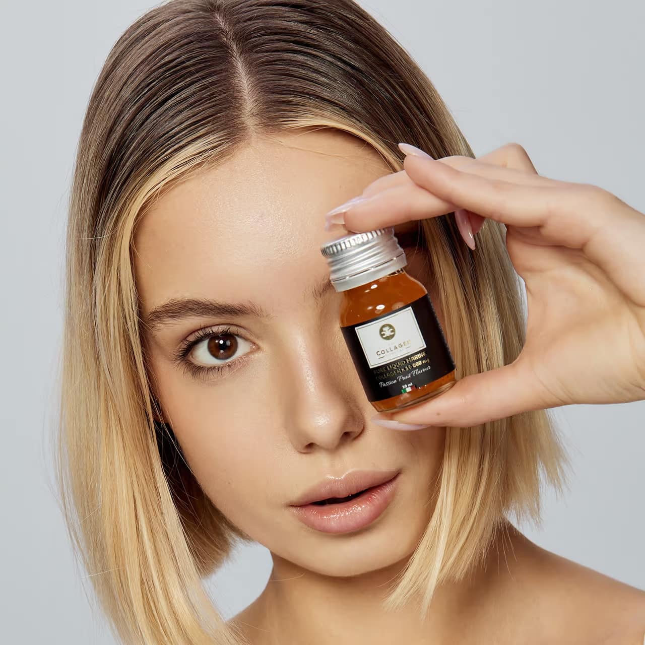 Collagene Marino Liquido Puro X 10 000μg – Gusto Frutto Della Passione 10 x30 ml - immagine 2