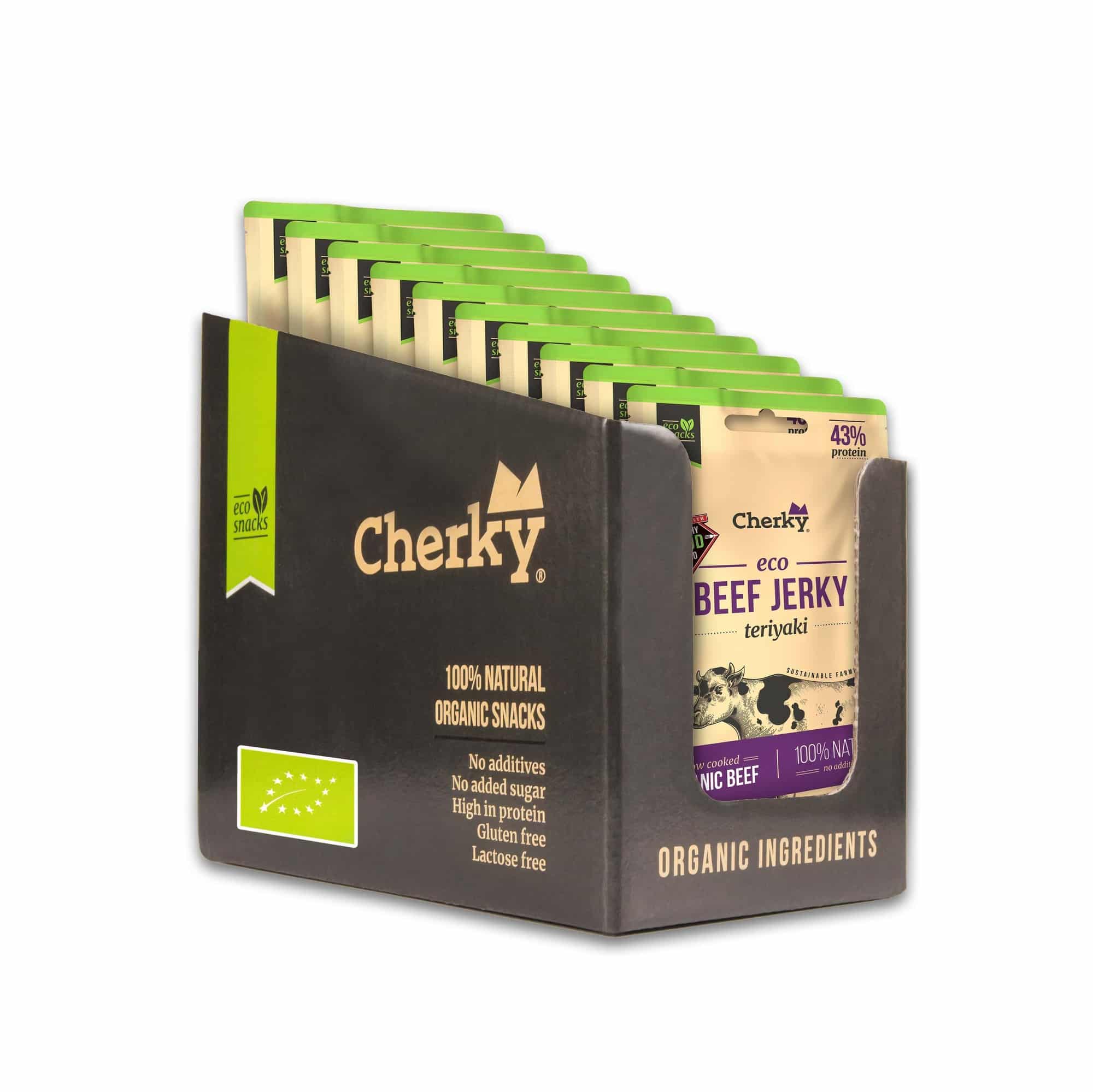 Keto Carne Essiccata Teriyaki Cherky 30g - immagine 2